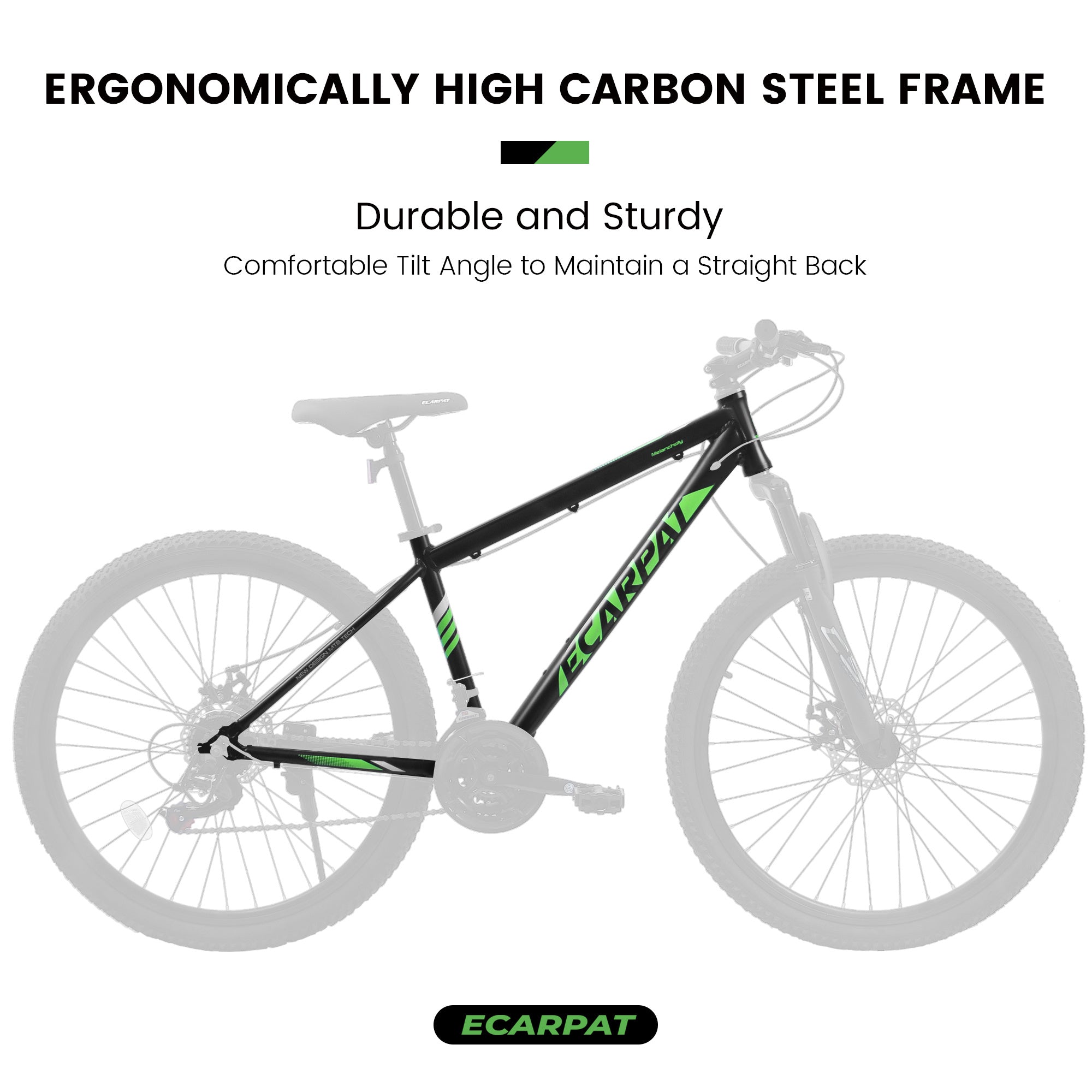 Ecarpat™ A27366 – 27.5" 21-Speed Mountain Bike (Aluminum Frame)