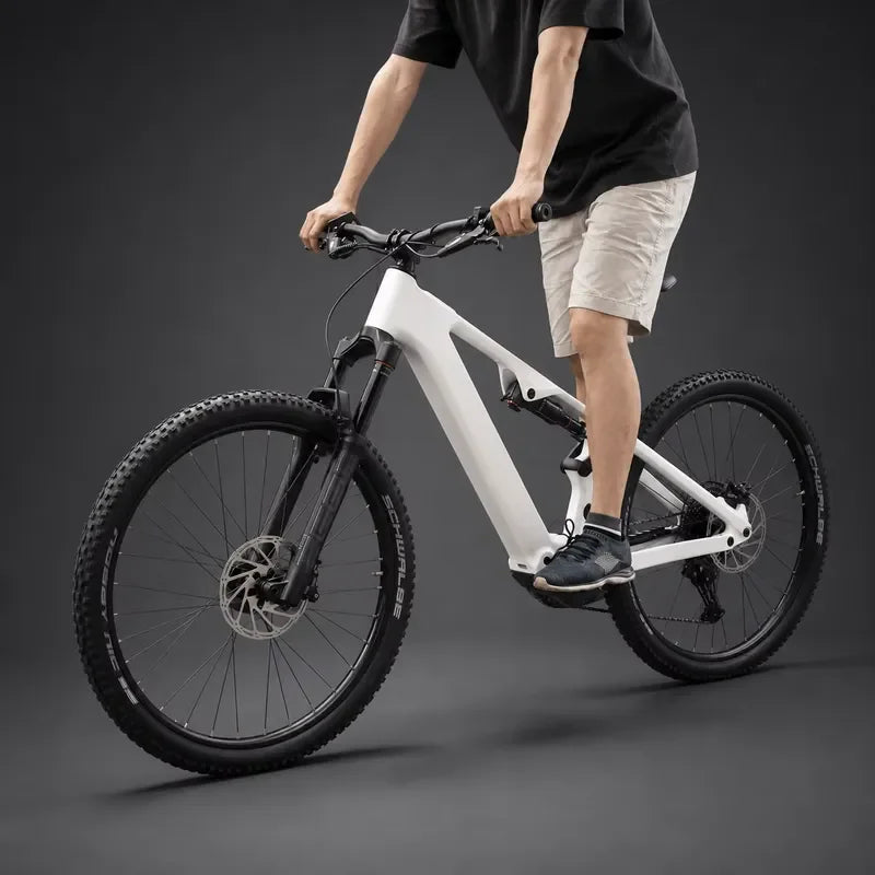 Electric Mountain Bike 29 Inch - Full Suspension E-MTB Bicycle with