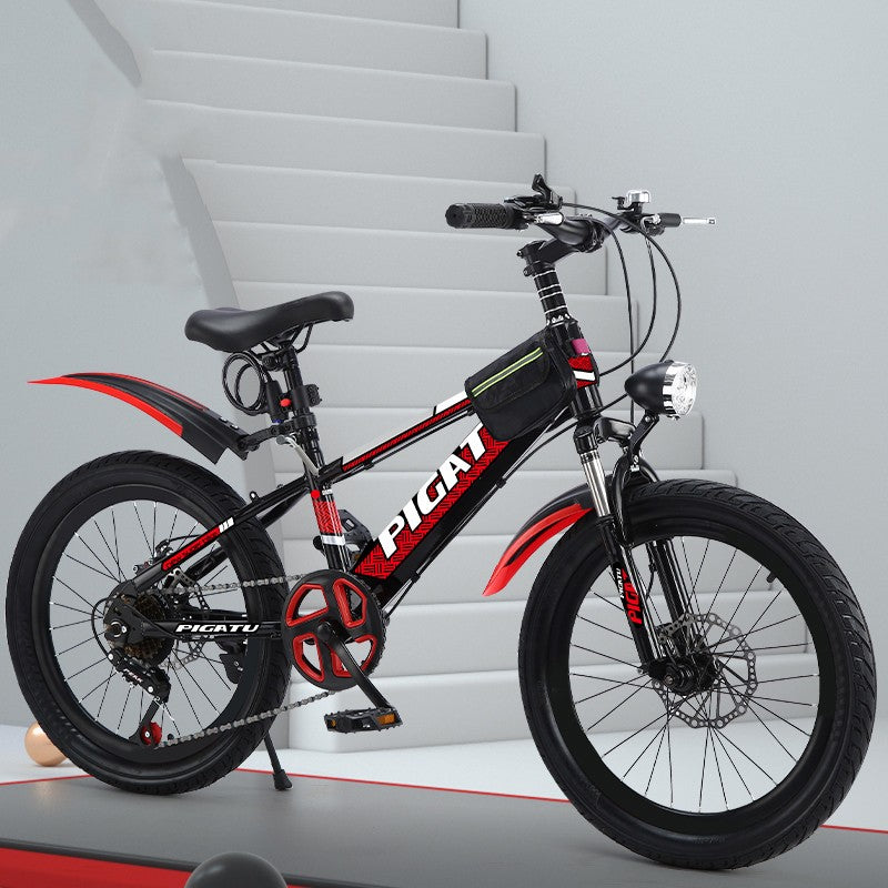 PIGAT™ 22-Inch Mountain Bike – Youth Multi-Speed MTB