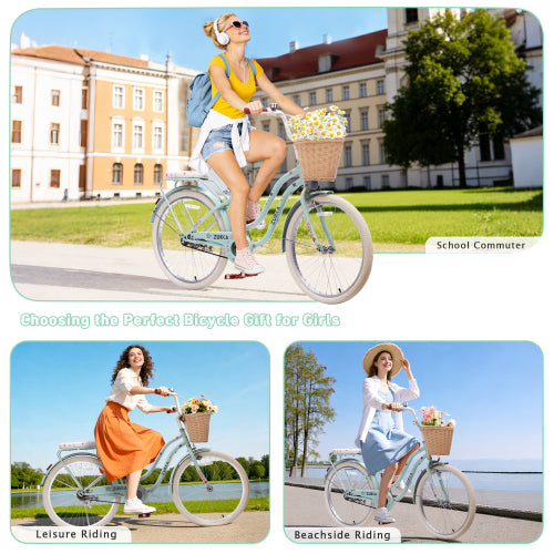 24 Inch Cruiser Bike for Girls