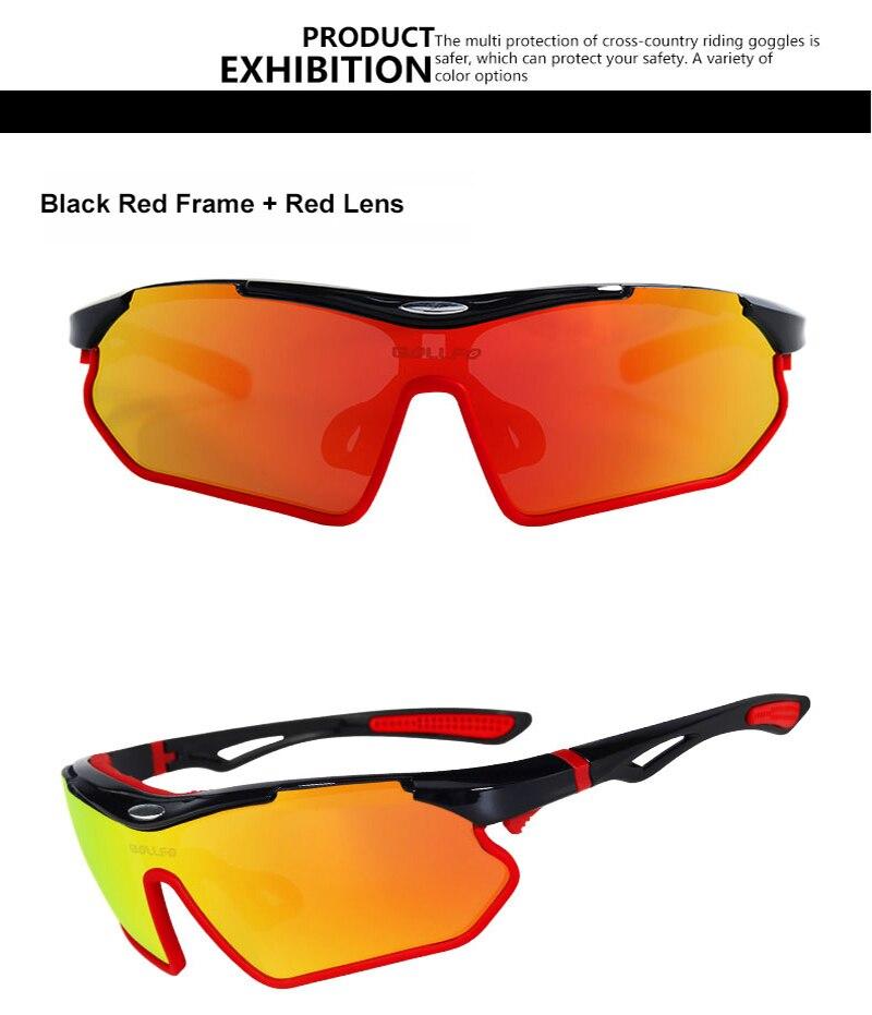 Sports Cycling Polarized Sunglasses Mountain Bike Bicycle Goggles UV